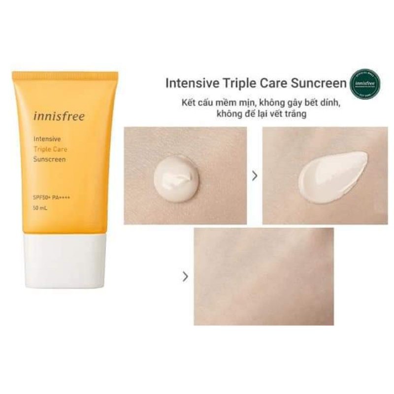 Kem chống nắng innisfree tone up no sebum Sunsreen