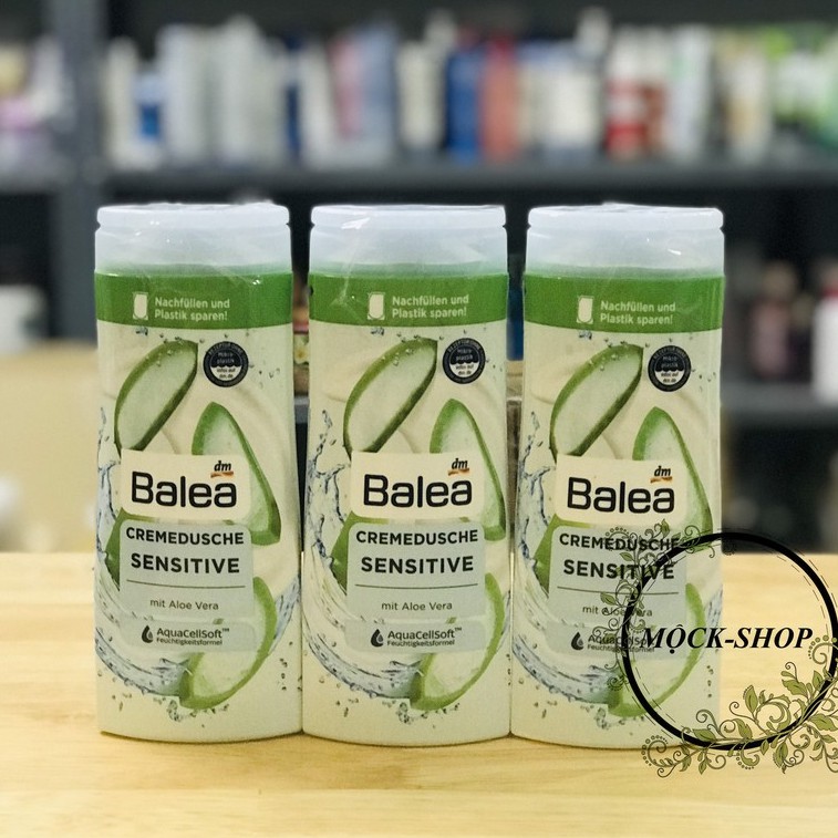 Sữa tắm BALEA dành cho da nhạy cảm, 300 ml hàng Đức đủ Bill