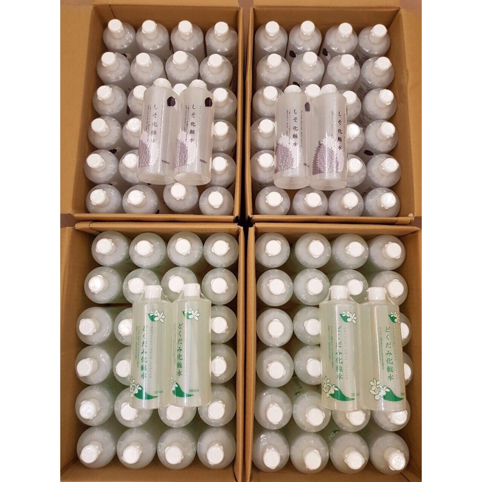 NƯỚC HOA HỒNG LÀM TRẮNG DA, GIẢM MỤN TÍA TÔ DOKUDAMI CHINOSHIO 500ML NHẬT BẢN | BigBuy360 - bigbuy360.vn