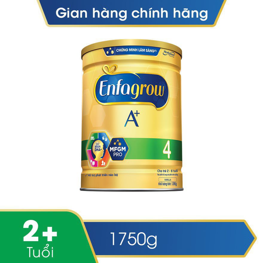 [HTN86] Combo 3 hộp Enfa A+ 4 BIB 2,2kg tặng 1 lon Enfa A+ 4 1700g