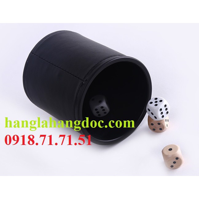 Lắc xí ngầu bọc da cao cấp & tinh tế