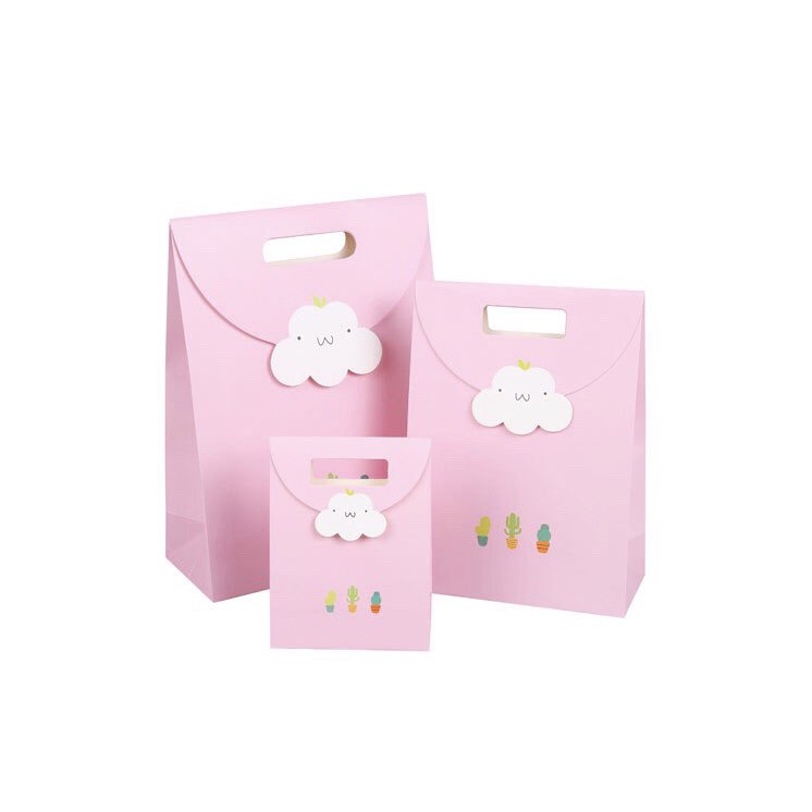 Túi Giấy Đựng Quà Đa Năng, Hình Siêu Trend Dễ Thương