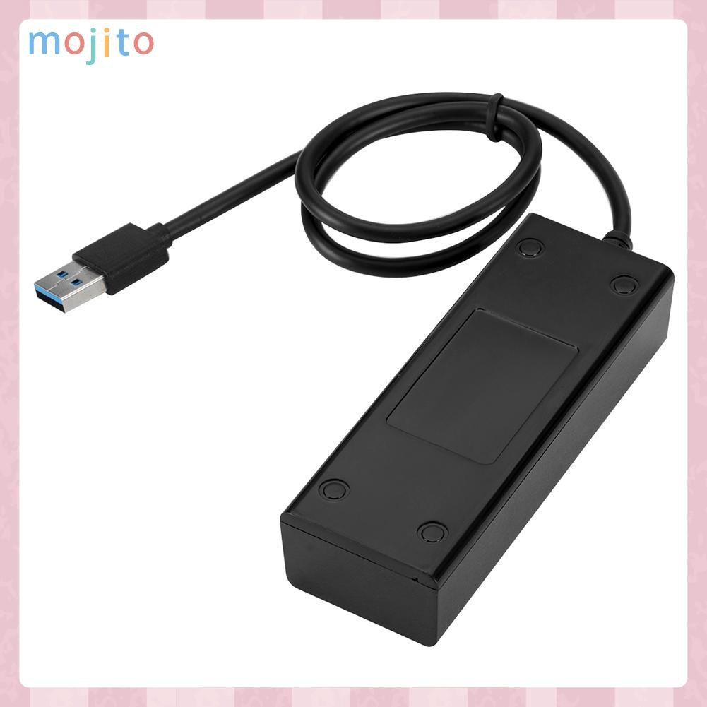 MOJITO 4 Port USB 3.0 Hub Super Speed 5Gbps Converter Cable Adapter for Laptop PC