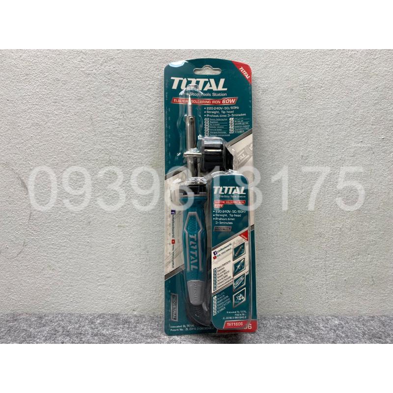 Mỏ hàn chì 60W TOTAL TET1606