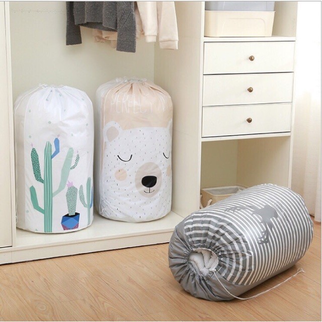 [Deal Hot] Túi Đựng Chăn Ga Dây Rút Chống Nước (Giao Màu Ngẫu Nhiên)