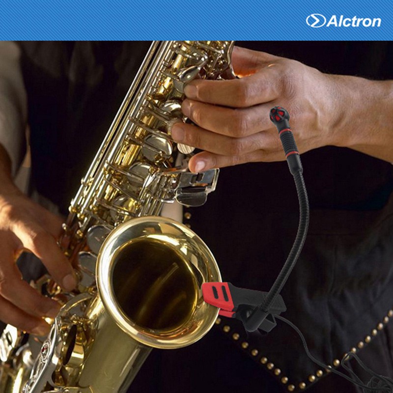 Micro Kẹp Cổ Ngỗng Alctron Im500 Chuyên Dụng Cho Nhạc Cụ Saxophone Et Saxe