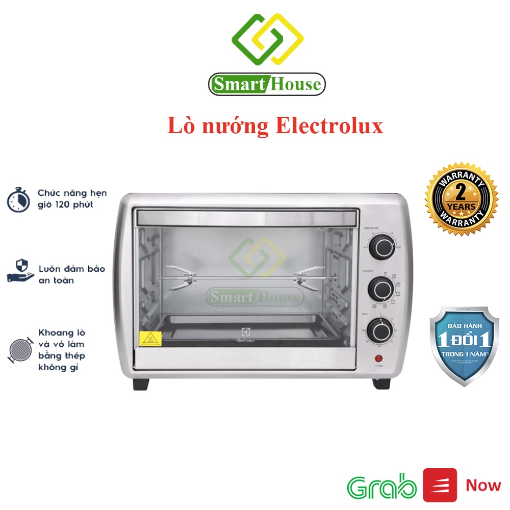 Lò nướng Electrolux EOT38MXC 38 lít- Smart House