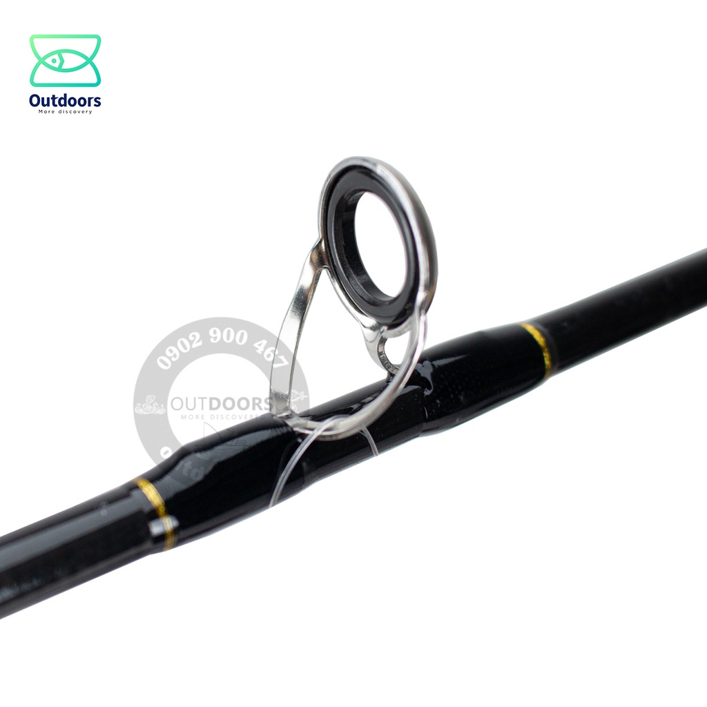 Cần câu lure ngang KW Explorer Carbon 1m8/ 2m1 M bằng carbon chuyên lure cá lóc, cá chẽm,.. tải cá gần 7kg