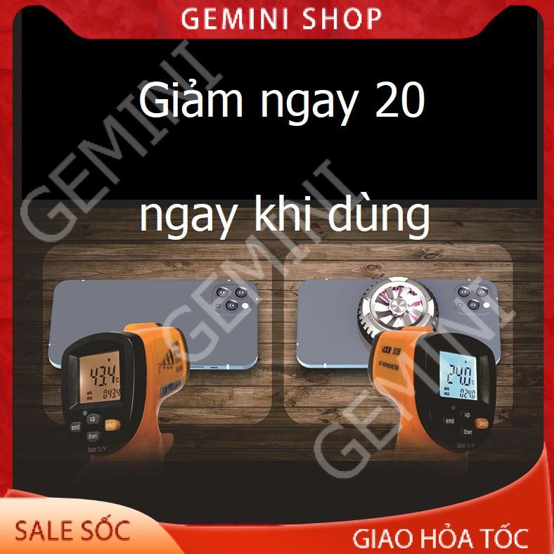 Quạt tản nhiệt gaming nam châm cho điện thoại máy tính bảng X6 tản nhiệt sò lạnh siêu mát GEMINI SHOP