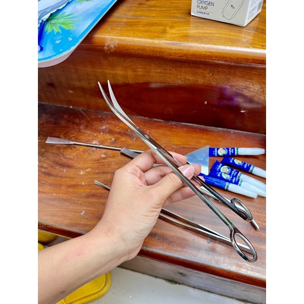 Kéo tỉa, Nhíp cắm cây, San nền