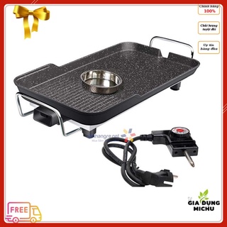 Bếp nướng điện,Vỉ nướng điện không khói Bennix Thái Lan BN-11ELG 1500W không tạo khói an toàn siêu ngon _MC1