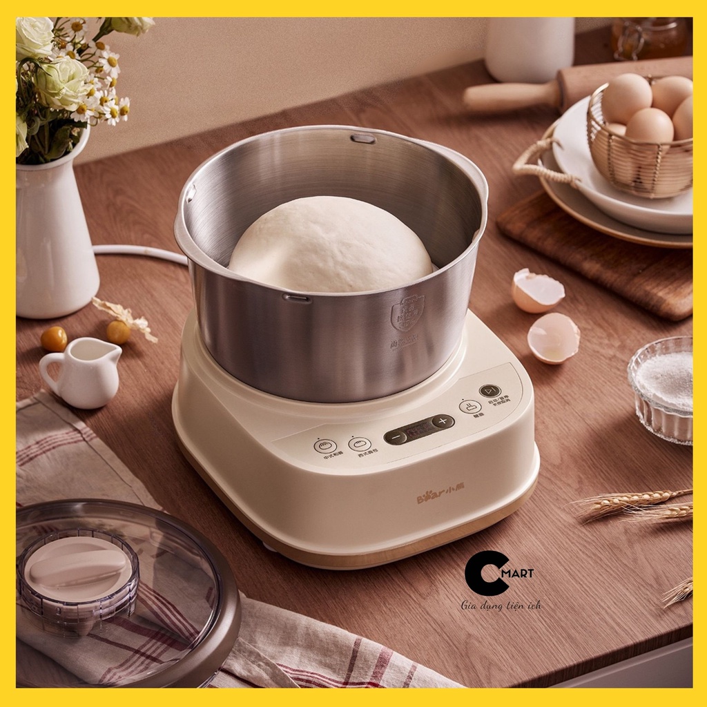 Máy Nhào Bột Trộn Bột Tự Động Màn Hình Điện Tử Thông Minh Bear HMJ-A50n1 [CMART_GIA DỤNG TIỆN ÍCH]