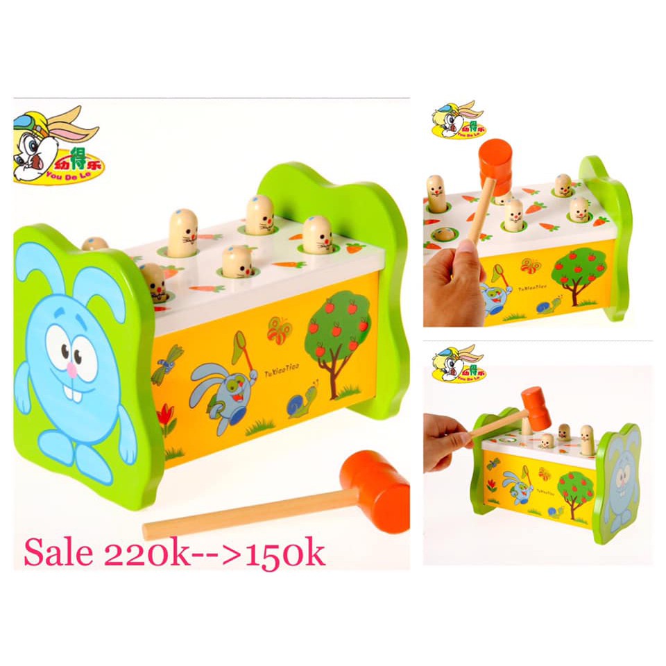 ĐẬP CHUỘT BẰNG GỖ