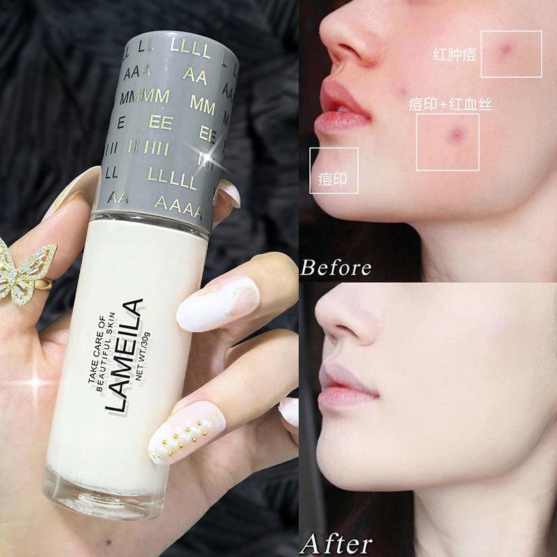 [Hàng mới về] Kem nền dạng lỏng tông lì hỗ trợ dưỡng ẩm lâu trôi che phủ toàn diện tự nhiên