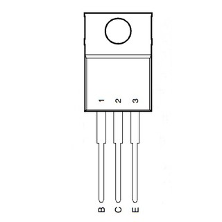 Linh kiện bán dẫn Transistor TIP122 TO-220