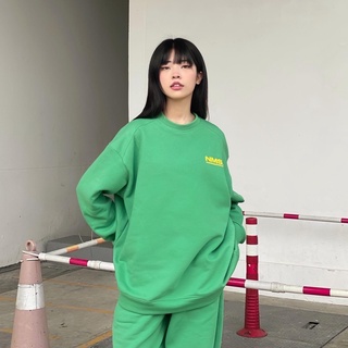 BỘ NỈ CANDY SET GREEN NORMOS (XANH LÁ)