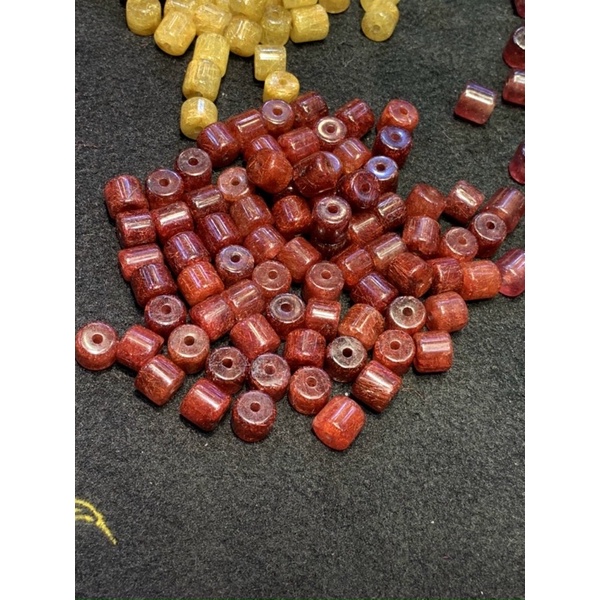 Charm mix vòng dây cáp Lu Thống các loại đá phong thủy