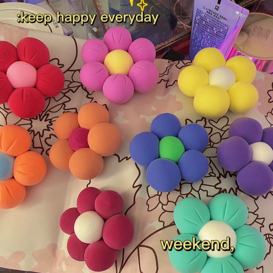 Bó hoa đất sét làm quà tặng cho bạn gái