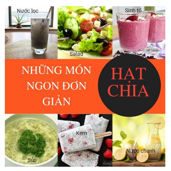 Hạt Chia Úc Hữu Cơ Healthy Food 500g - 1kg