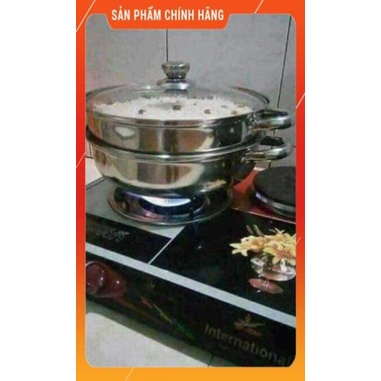 Nồi Hấp 2 Tầng Inox size 28cm