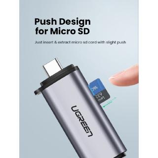Đầu Đọc Thẻ Nhớ Usb 3.0 Type C Sang Sd Micro Sd Tf