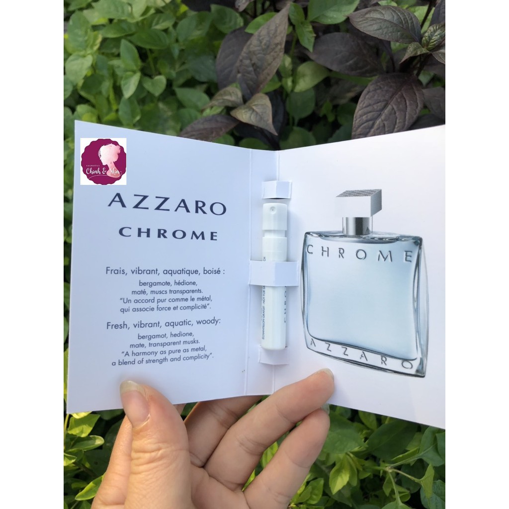 Vial nước hoa nam Chrome  Azzaro