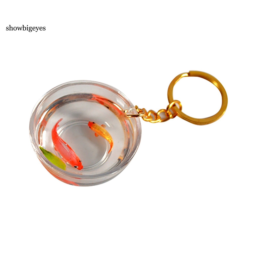 Móc khóa hình cá Kois may mắn mini thân thiện với môi trường