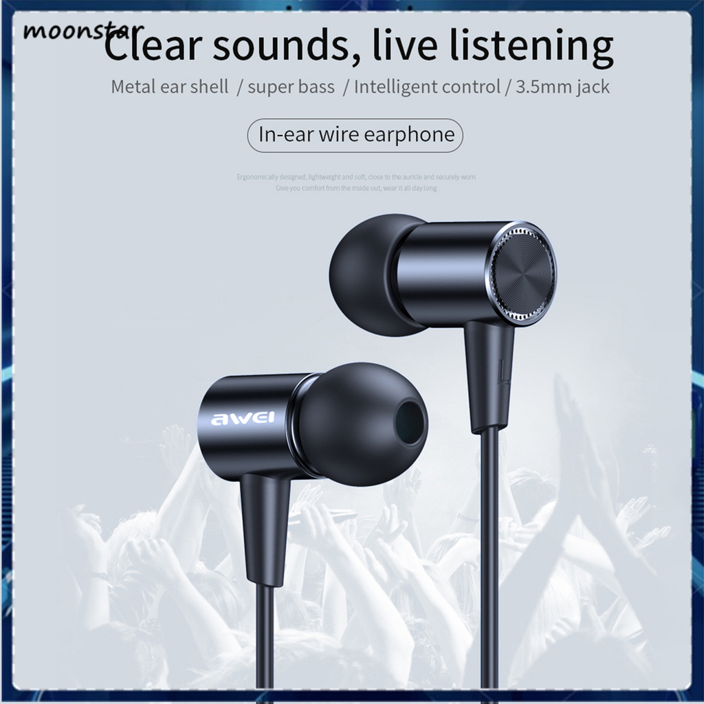 Tai Nghe Nhét Tai Ms L2 Siêu Bass Có Mic Cho Máy Tính