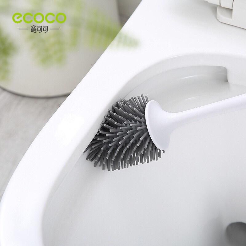 Chổi cọ toilet silicon cao cấp chống xước Ecoco E1803