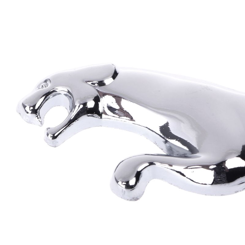 Hình Dán Con Báo 3d Kim Loại Trang Trí Xe Hơi