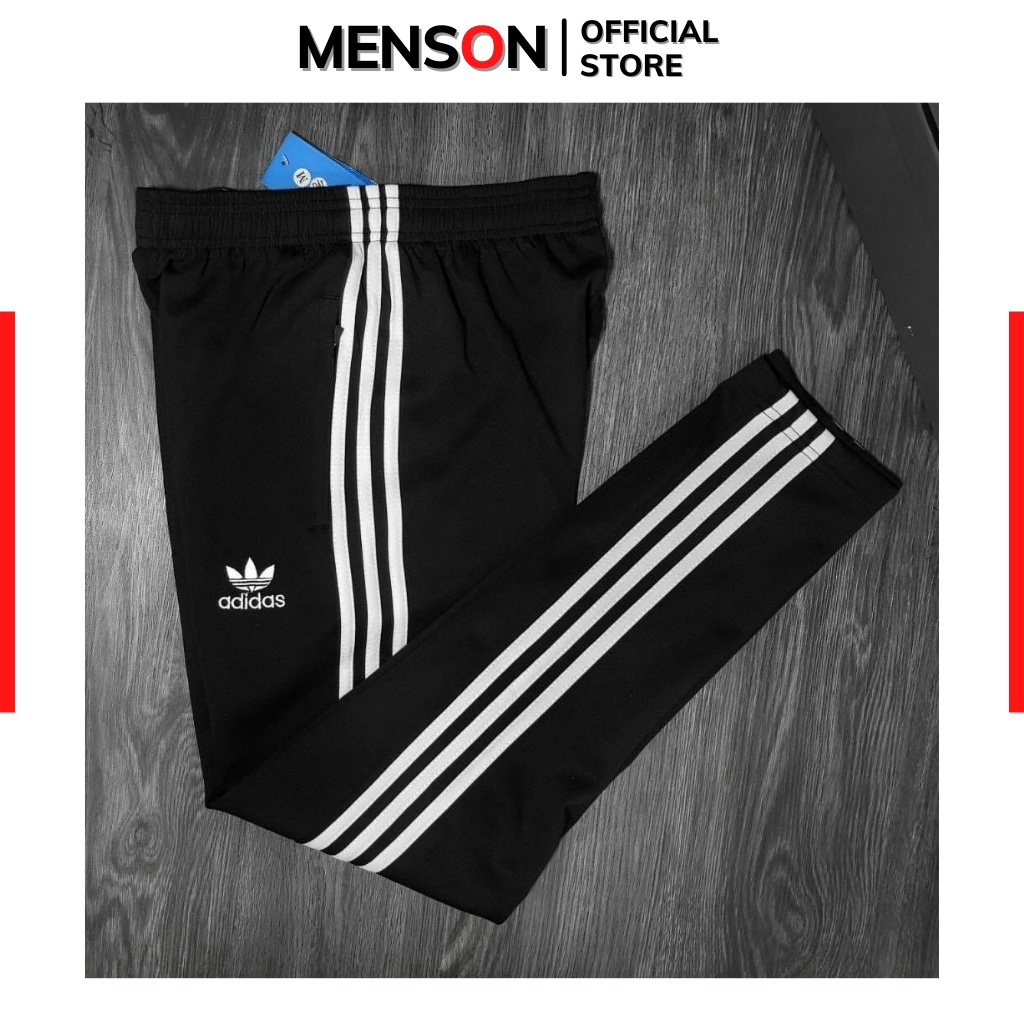 Quần nỉ thể thao nam thu đông dày dặn Hàng loại 1 Menson MSA19 Quần dài thể thao nam cao cấp 2022