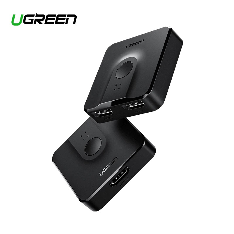 Thiết bị chuyển cổng HDMI Ugreen cho Màn hình / Máy chiếu / HDTV / TV Box / DVD / PS4 / PS3 / NS Switch