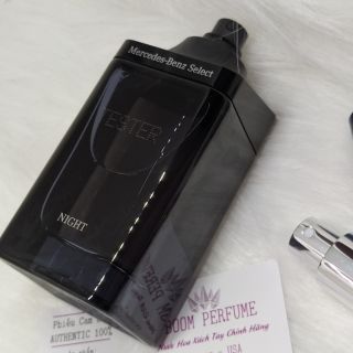 (mẫu thử) Nước hoa nam Mercedes ben select Night