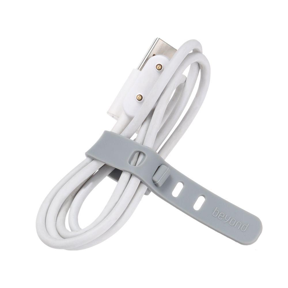 Bộ 5 Dây Quấn Dây Cáp Silicone 4 Lỗ Tiện Lợi