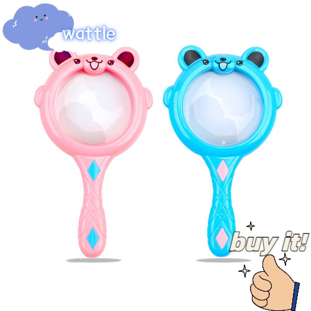 Kính Lúp Cầm Tay Độ Nét Cao In Họa Tiết Hoạt Hình Cho Học Sinh