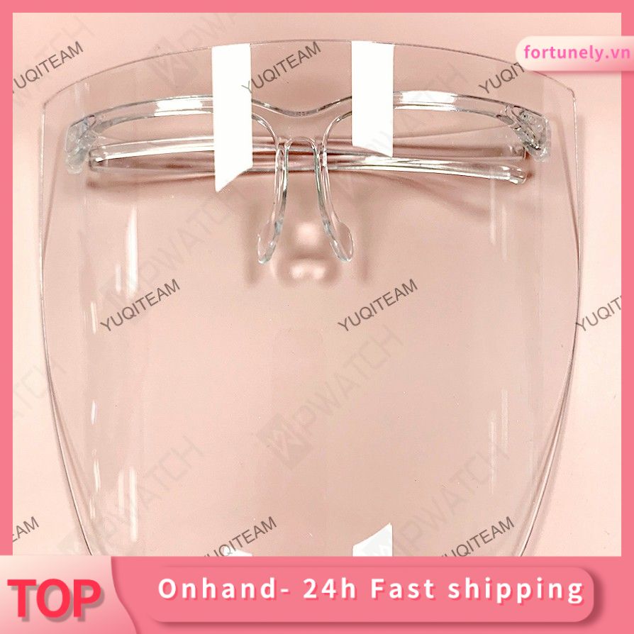 Mặt Nạ Bảo Hộ Y Tế Bằng Nhựa PET Chống Dịch Chống Giọt Bắn Và Bụi Trong Suốt | BigBuy360 - bigbuy360.vn