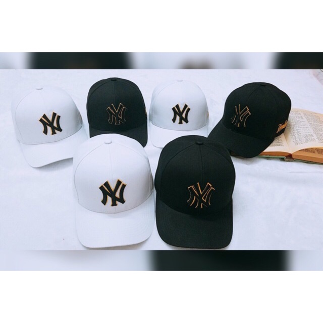 [GIẢM 10K+ HÌNH THẬT]Mũ Lưỡi Trai NY thêu chỉ Kim Tuyến Cực Chất