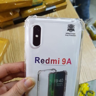 Ốp lưng Xiaomi Redmi 9A dẻo trong suốt chống sốc