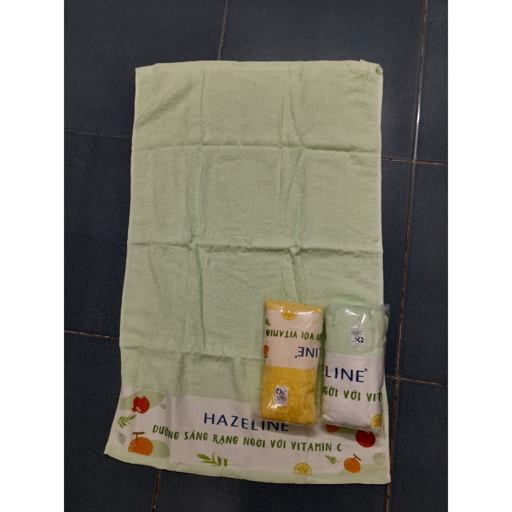 Khăn tắm cotton hút nước tốt 50*80 quà tặng từ Hazeline