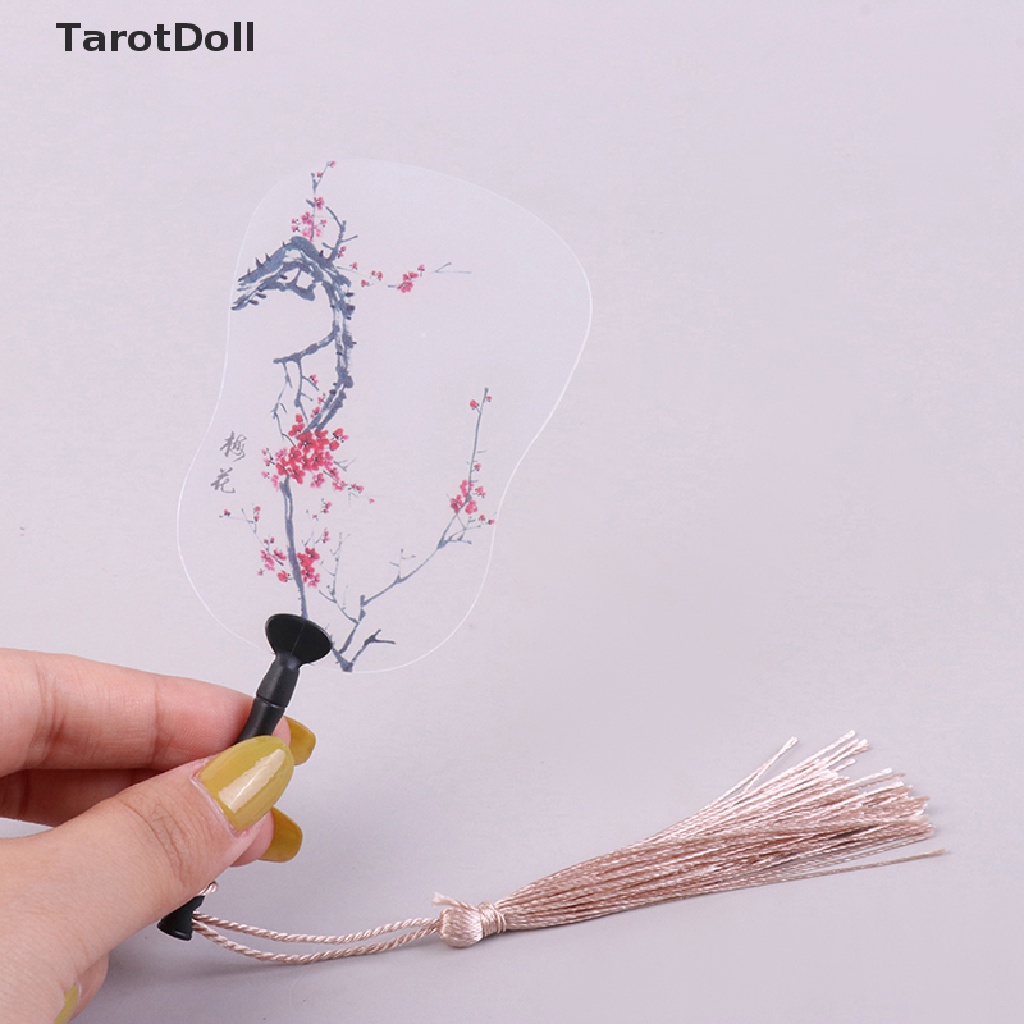 Bộ 2 Quạt Mini Trang Trí Nhà Búp Bê Tỉ Lệ 1: 12