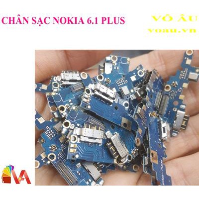 CỤM CHÂN SẠC NOKIA 6.1 PLUS [CHÂN SẠC LOẠI ZIN]