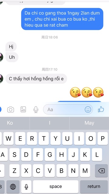 Kem làm hồng nhũ hoa