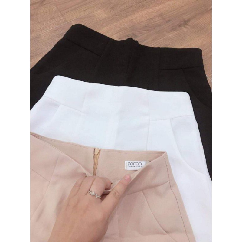 [AN MỘC] Quần Short đùi công sở nữ phong cách năng động