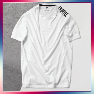 [Rẻ Nhất] Áo Thun Nam Thời Trang Chất Cao Cấp Trắng -  Áo Phông Nam Cotton Trơn [DUHNO]