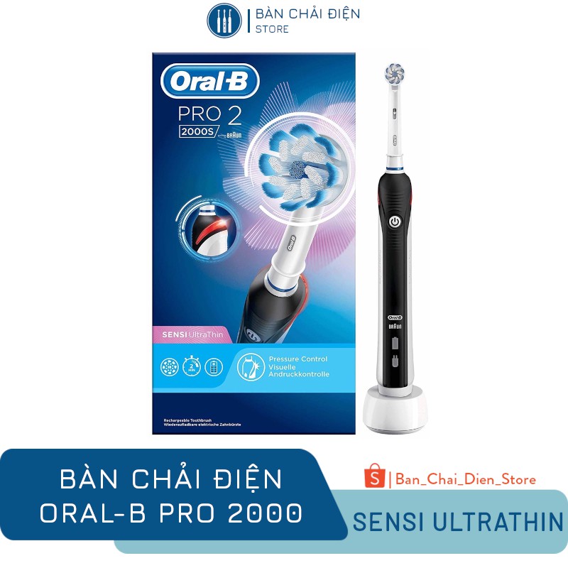 Bàn chải đánh răng điện Oral-B Pro 2000