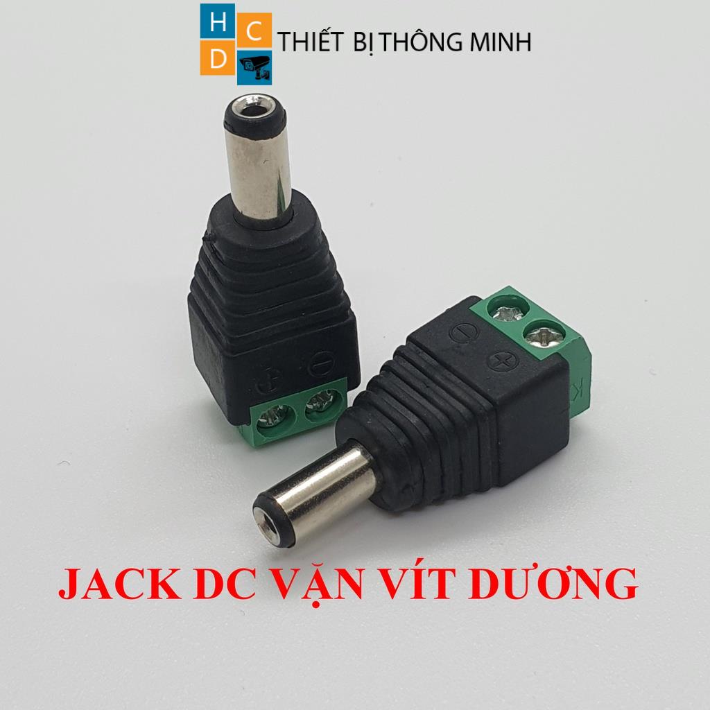 Jack nối nguồn DC, Jack DC đực cái, jack tín hiệu BNC lò xo, BNC F5 dùng cho camera và các thiết bị dưới 40 vôn