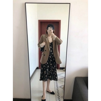 Ảnh thật 3 hình cuối-HC243.Áo blazer dáng ngắn xuân thu Hàn Quốc | BigBuy360 - bigbuy360.vn