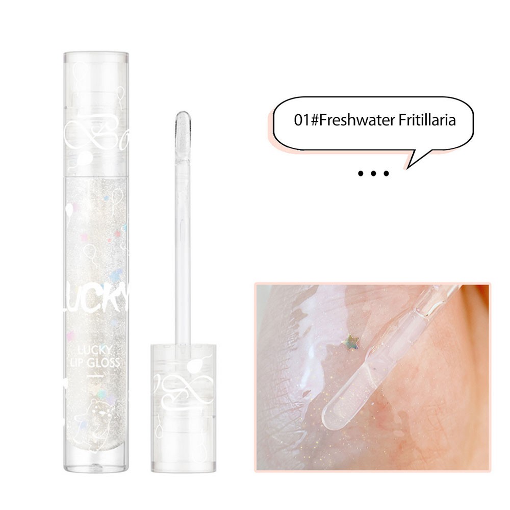 (Hàng Mới Về) Son Bóng Dưỡng Ẩm Chống Dính Thiết Kế Vỏ Đính Đá Lấp Lánh Sành Điệu | BigBuy360 - bigbuy360.vn