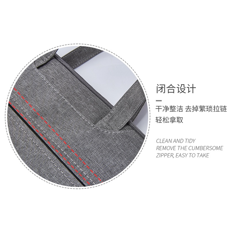Cặp đựng tài liệu khổ A4 bằng vải Canvas nhiều ngăn tiện dụng | BigBuy360 - bigbuy360.vn