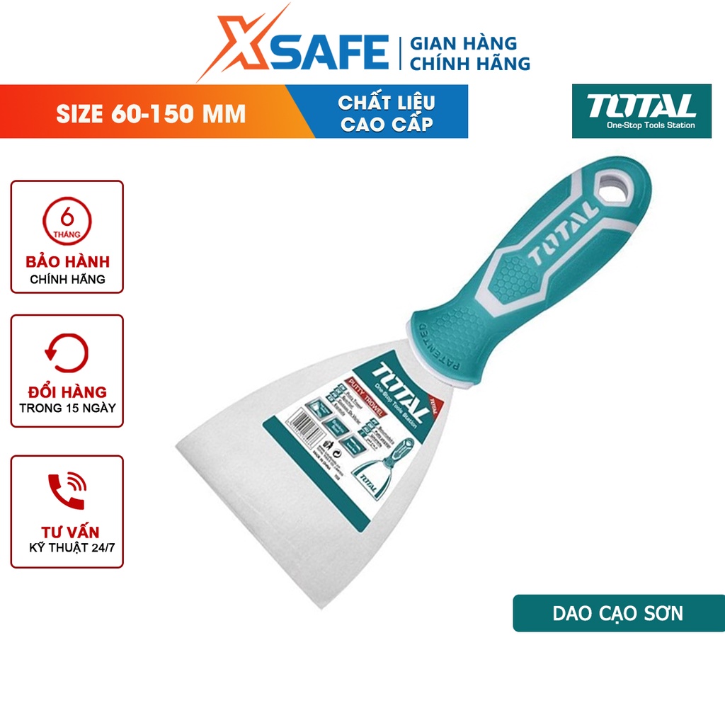 Bay sủi sơn cán ngắn TOTAL cạo tường, đa chức năng hợp kim nhôm bền chắc, tay cầm chống trượt - [CHÍNH HÃNG][XSAFE]